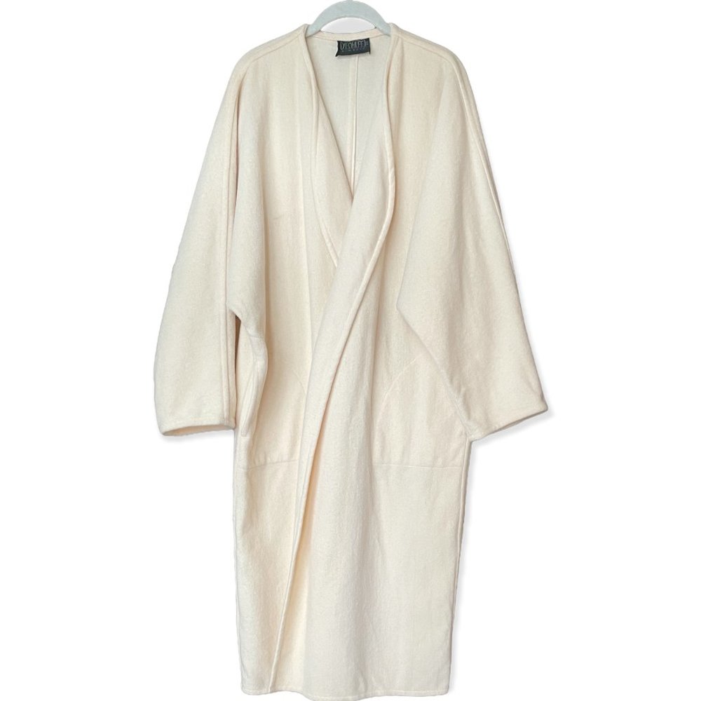 Yeohlee Open Front Oversized Wool Coat